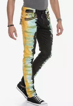 Джинсы облегающего кроя Cipo & Baxx, желтый