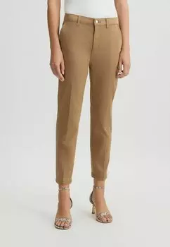 Джинсы облегающего кроя CROPPED LIU JO, охра