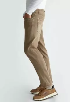 Джинсы облегающего кроя CROPPED LIU JO, песочный