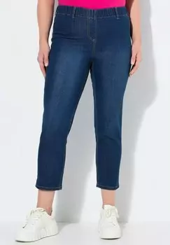 Джинсы облегающего кроя CROPPED Ulla Popken, деним