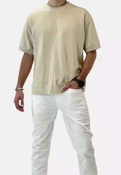 Джинсы облегающего кроя Elara, белый