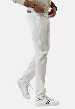 Джинсы облегающего кроя Elara, белый