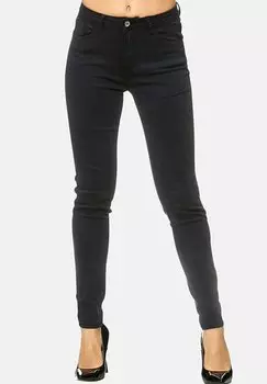 Джинсы облегающего кроя Elara, черный