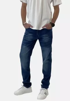 Джинсы облегающего кроя Elara, синий