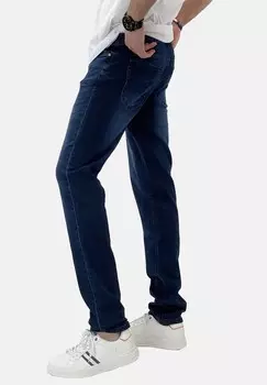 Джинсы облегающего кроя Elara, синий