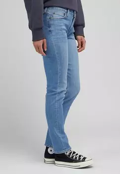 Джинсы облегающего кроя ELLY Lee, синий деним