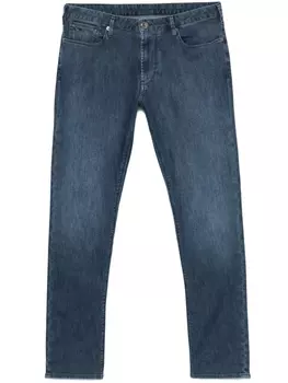 Джинсы облегающего кроя Emporio Armani, синий
