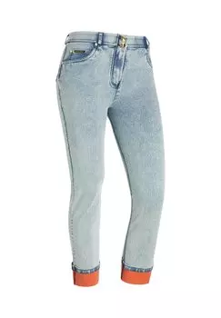 Джинсы облегающего кроя Freddy, цвет Denim Bleach Blue Seams