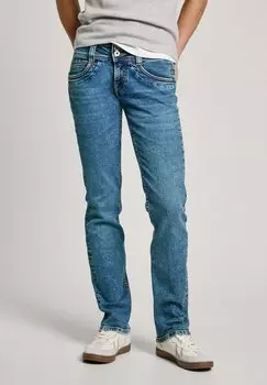 Джинсы облегающего кроя GEN Pepe Jeans, цвет Medium Used Stone Wash