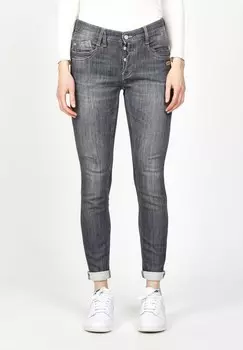 Джинсы облегающего кроя GERDA Gang, серый деним