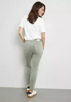 Джинсы облегающего кроя Gerry Weber, сине-серый