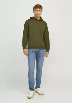 Джинсы облегающего кроя GLENN Jack & Jones, синий деним