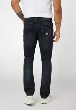 Джинсы облегающего кроя Guess, черный