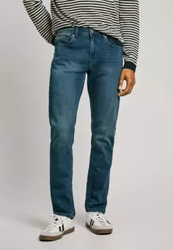 Джинсы облегающего кроя GYMDIGO Pepe Jeans, серый