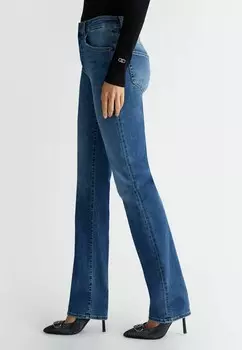 Джинсы облегающего кроя HIGH WAISTED LIU JO, синий деним