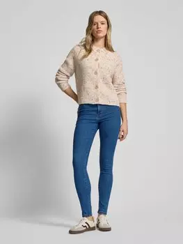 Джинсы облегающего кроя из хлопковой смеси, модель «DEA» Pieces, синий