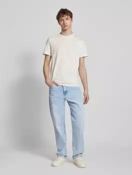 Джинсы облегающего кроя из хлопковой смеси с нашивкой-лейблом, модель «RYAN» Tommy Jeans, светло-голубой