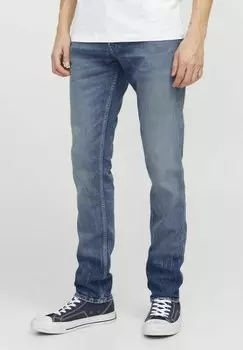 Джинсы облегающего кроя Jack & Jones, синий деним
