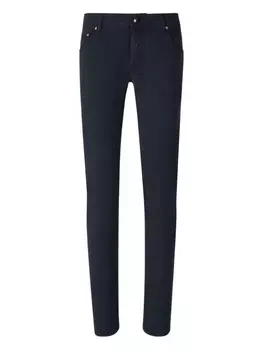 Джинсы облегающего кроя Jacob Cohn, синий