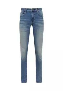 Джинсы облегающего кроя JAMES Mavi, синий