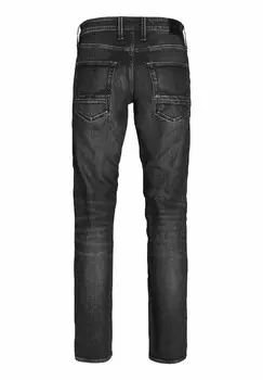 Джинсы облегающего кроя JJICLARK JJVINTAGE Jack & Jones, черный деним