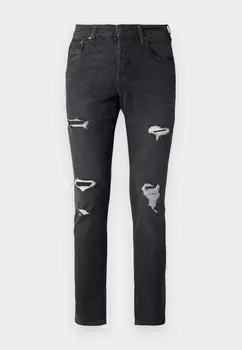 Джинсы облегающего кроя JJIGLENN JJCOLE Jack & Jones, черный