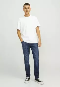 Джинсы облегающего кроя JJIGLENN JJEVAN JOS Jack & Jones, синий деним