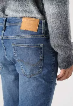Джинсы облегающего кроя JJIGLENN JJORIGINAL Jack & Jones, синий деним