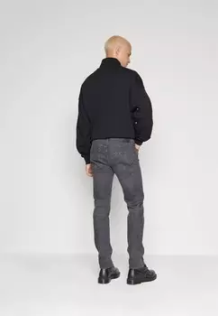 Джинсы облегающего кроя JJITIM JJICON Jack & Jones, черный деним