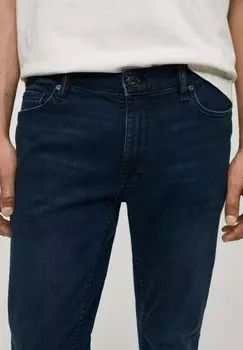 Джинсы облегающего кроя JUDE Mango, темно-синий