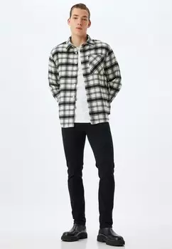 Джинсы облегающего кроя Koton, черный