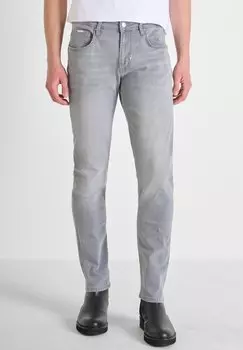 Джинсы облегающего кроя KURT COMFORT IN OVERDYED Antony Morato, серый