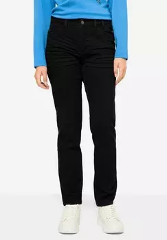 Джинсы облегающего кроя LAURASN, черный