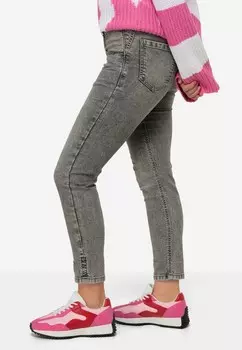 Джинсы облегающего кроя LAURASN, серый