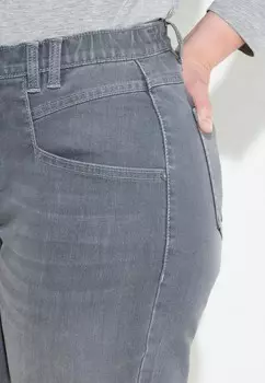 Джинсы облегающего кроя LAURASN, серый