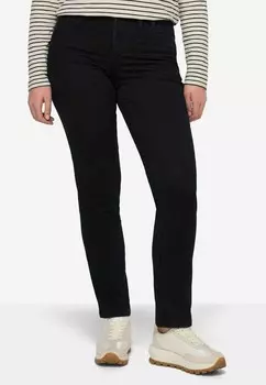 Джинсы облегающего кроя LAURASN, темно-синий