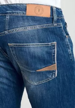 Джинсы облегающего кроя Le Temps Des Cerises, синий