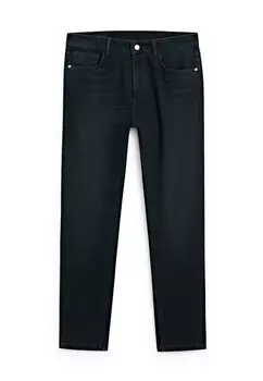 Джинсы облегающего кроя LIGHTWEIGHT Massimo Dutti, синий
