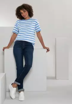 Джинсы облегающего кроя Living Crafts