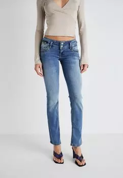 Джинсы облегающего кроя LOW RISE LTB, синий деним