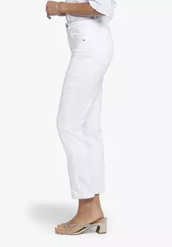 Джинсы облегающего кроя MARGOT GIRLFRIEND NYDJ, белый