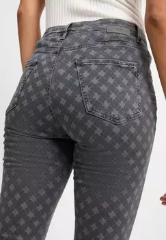 Джинсы облегающего кроя MARY BRAX, серый