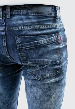 Джинсы облегающего кроя Mavi, синий
