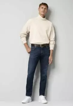 Джинсы облегающего кроя Meyer, синий