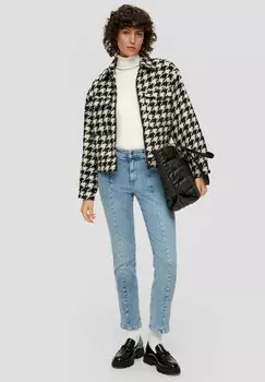 Джинсы облегающего кроя MID RISE s.Oliver, синий