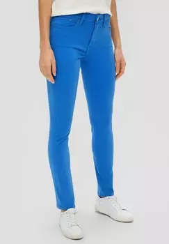 Джинсы облегающего кроя MID RISE s.Oliver, синий