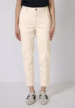 Джинсы облегающего кроя MOM FIT Street One Studio, бежевый