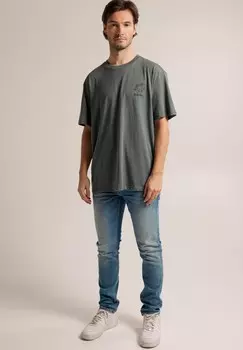 Джинсы облегающего кроя NEIL America Today, синий