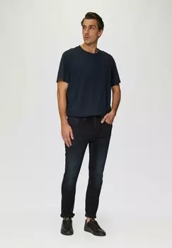 Джинсы облегающего кроя NELIO MID RISE s.Oliver, темно-синий деним