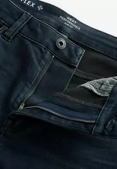 Джинсы облегающего кроя Next, синий